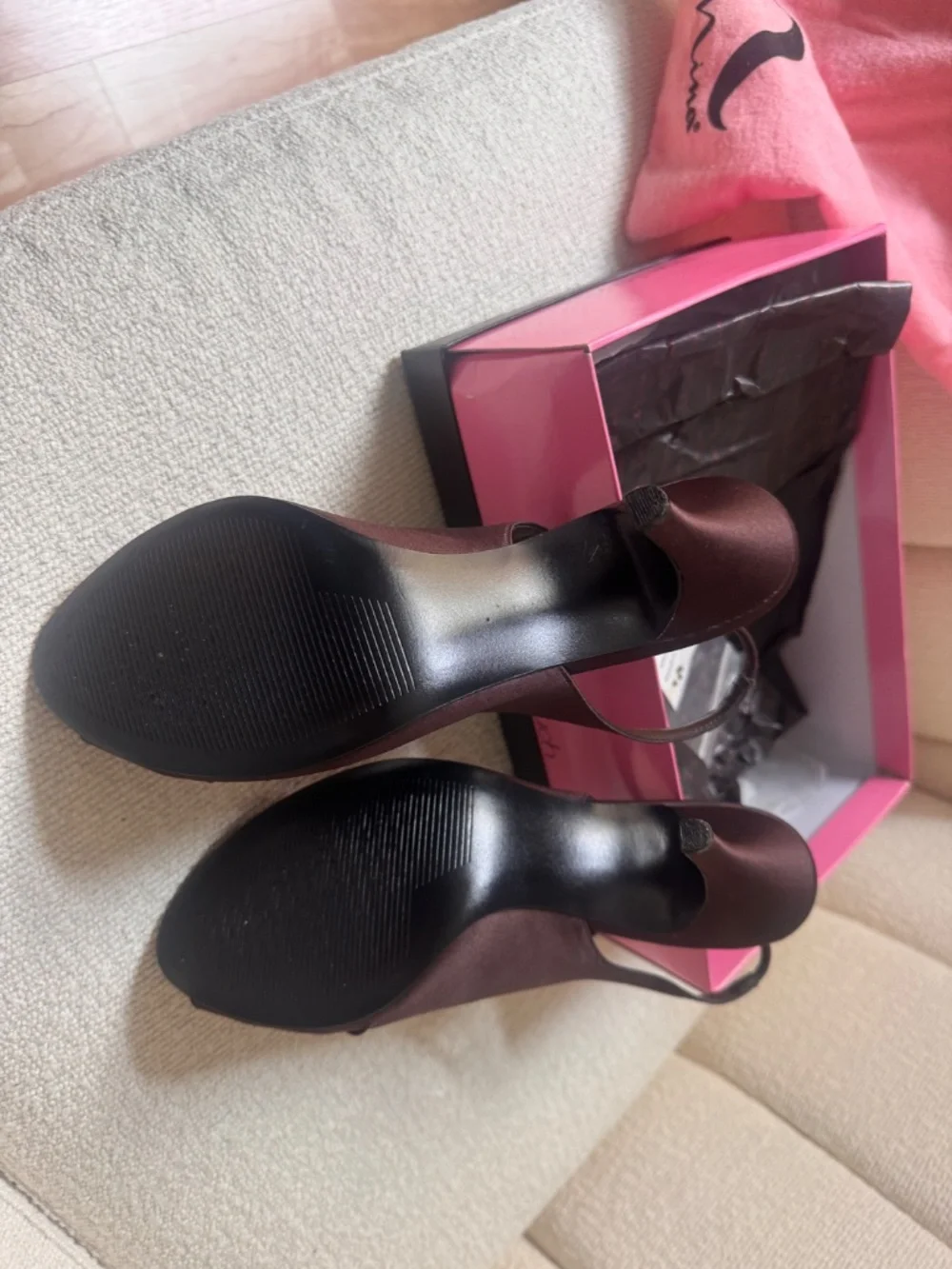Nina Brown Marilyn Touch of Nina Shoes High Heels Size 8M